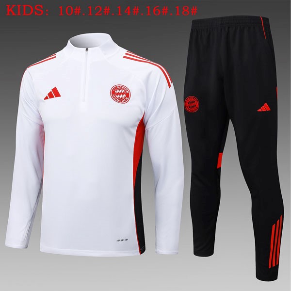 Ninos Sudadera De Training Bayern Munich 2025/26 Blanco 6